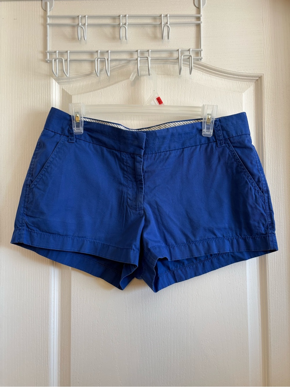 J Crew Classic Women's Blue Cotton 3”Casual Shorts